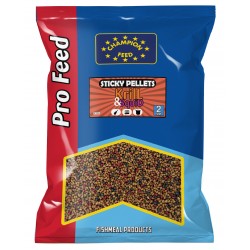 Pelete Champion Feed - Sticky Pellets Krill & Squid 2mm 650g Pelete Champion Feed - Sticky Pellets Krill & Squid 2mm 650g